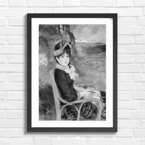 Impressionist girl yacht - impressionist,