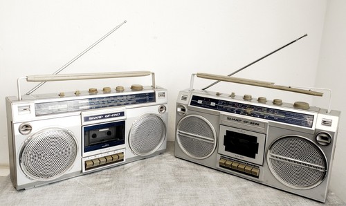 Sharp boombox gf 4646 - boombox, gf-4646