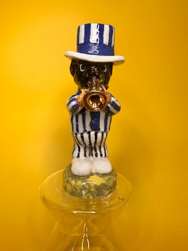 Vintage pug bulldog minstrel - vintage,