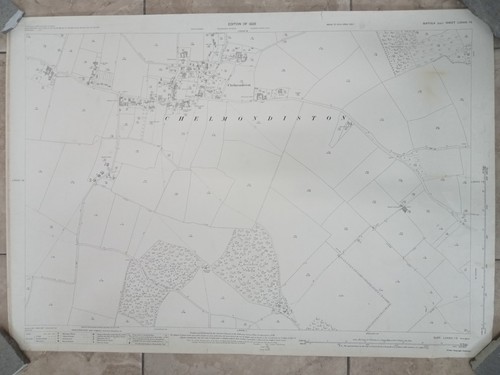 Ordnance survey map suffolk - map,