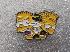 The Simpsons Bart Tree House of Horrors Cartoon Tv Metal Enamel pin badge Gift