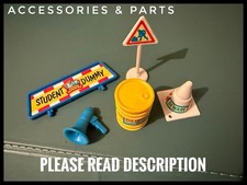 Tyco Incredible Crash Test Dummies: Crash Test Centre (1991) 5 X Parts Bundle