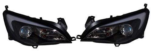 Black drl light bar headlights - light,