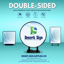 LED Projection Sign Light Box Heavy Duty for Outdoor ADs Round/Rectangle/Square