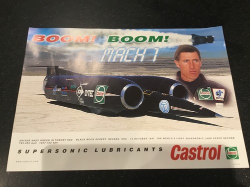 Original castrol poster