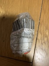 Genuine Suzuki Burgman 400 AN400 chrome Bar End Weight balancer 57220-14F00 NOS