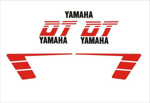 Yamaha dt50mx 1992 - 1992, decal