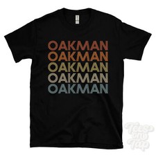 OAKMAN REPEATED RETRO STYLE