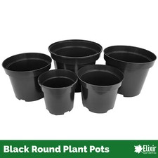 Strong Black Plant Pot for