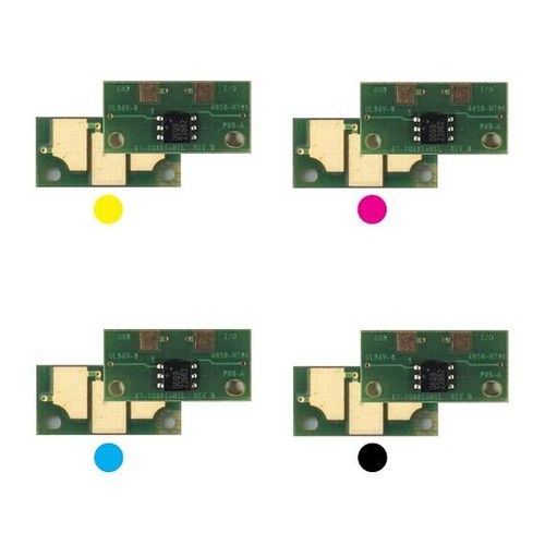 Toner chip c - 4x, fits