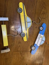 child Baby clothes hanger taxi, police motif
