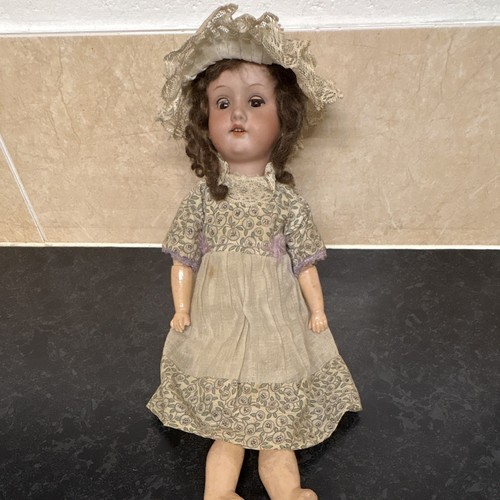 Antique porcelain cloth girl - porcelain, &