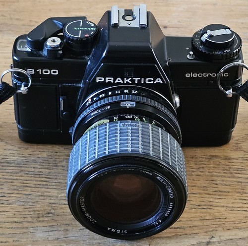 Vintage praktica b100 - vintage, 35mm