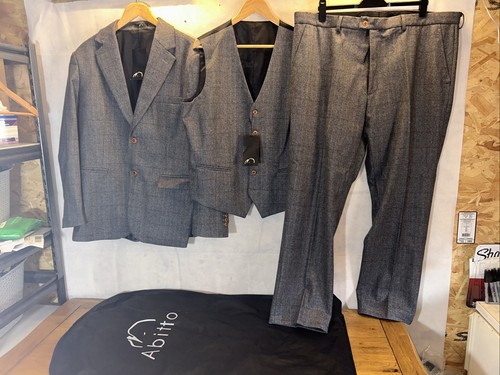 Mens abitto tweed piece - tweed, 3