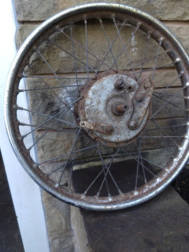 Bsa bantam b175 front - bantam, wheel