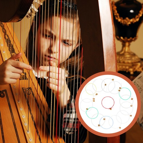 Pcs harp string replacement - 15,