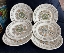 6 Vintage 17cm SIDE PLATE