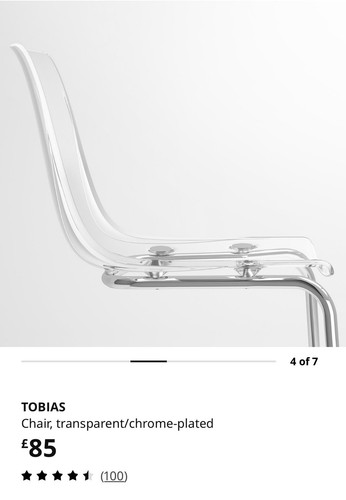 Ikea tobias dining chair - chair, cs