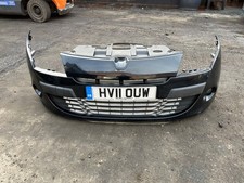 2011 RENAULT GRAND SCENIC FRONT BUMPER + GRILLE + FOG LAMPS IN BLACK