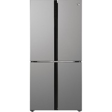 Hoover HSC918ENXK 567L No Frost American Style Fridge Freezer - Silver 38054