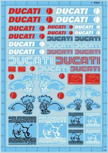 Water slide decals 1 12 - slide, 1/18
