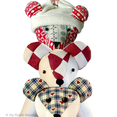 Teddy bear soft toy - toy, sewing