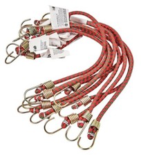 10 PIECE BUNGEE CORDS 10" MINI