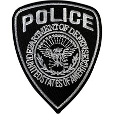 Police Officer Patch Iron Sew