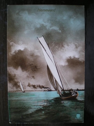 Postcard sailing vessels - postcard,