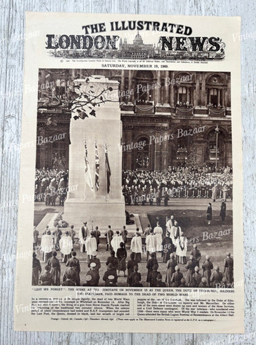 Remembrance sunday 1960 - remembrance,