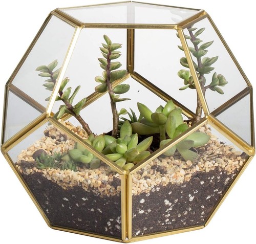 Artistic gold trimmed glass - gold,