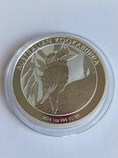 2014 Australian Kookaburra – 1 oz 999 Silver – Perth Mint