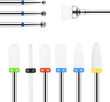 URAQT Ceramic Nail Drill Bits