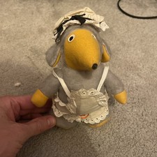 The Wombles Vintage Plush Toy Pedigree Hong Kong RARE  Madame cholet VGC