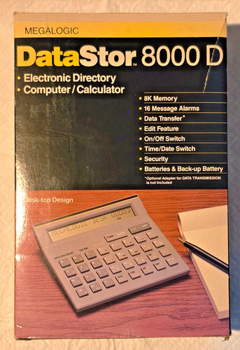 Datastor 8000d 1980 - 8000d, 1980’s