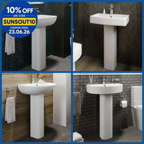 Freestanding bathroom pedestal - bathroom,