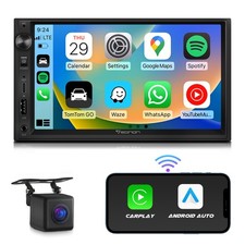 Eonon X3 Car Multimedia 7"QLED Touchscreen Double DIN Wireless CarPlay DSP Radio