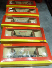 5x Hornby Redland hopper wagons. 00 gauge.