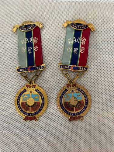Raob gle 1866 1966 medal - medal, &