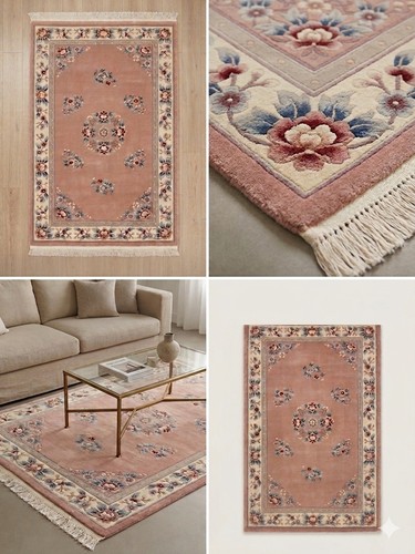 Handmade chinese rug wool - chinese, ,wool