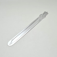 Vintage Italian Sterling Silver Bookmark Import Marks London 1981