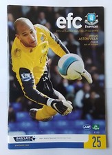 EVERTON v ASTON VILLA FOOTBALL