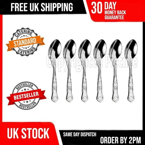Kings pattern tea spoons - kings, set