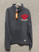 Superdry Super Challenger Henley Eclipse Navy Small TD042 LL 06