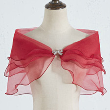 Ladies Ruffled Chiffon Wedding