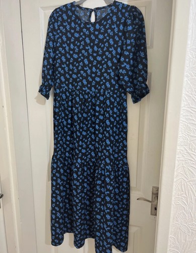 Women next blue - blue, floral