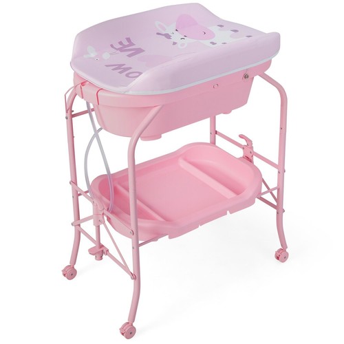 Baby changing table bathtub - table, w/