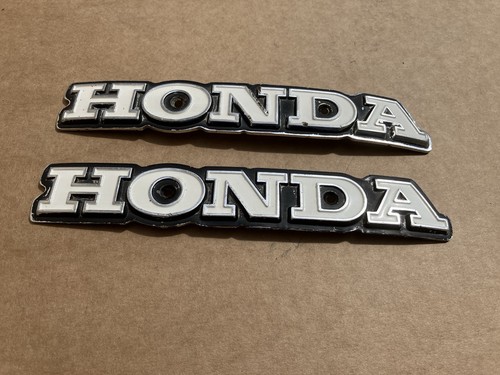 Honda aluminium tank - honda, badges