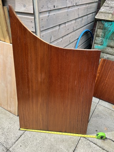 Solid iroko worktop off cut - iroko,