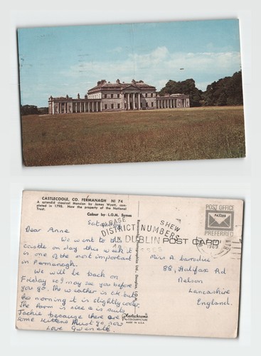 Postcard castle coole - -,